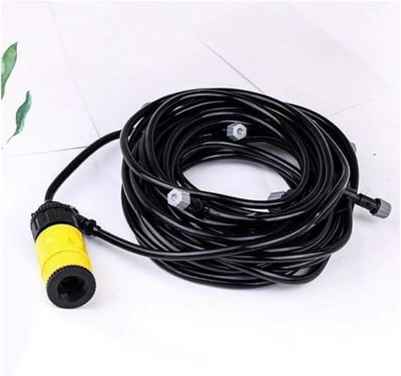 MHome Patio Mist Cooling Kit – Outdoor Misting System with 10m Tubing & 10 Nozzles