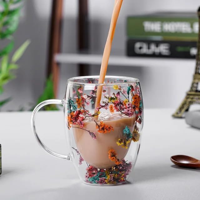 Double Walled Glass Mug 350ML