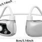 Wireless Bone Conduction Sport Headphones with Mic - Ultra-Light Built-in Mic Sweat Resistant Headset