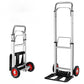 MHome Foldable Aluminium Sack Truck – Heavy Duty 90kg Folding Trolley with Wheels