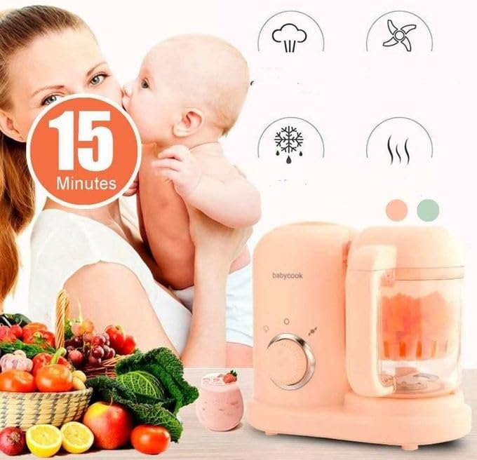 MBaby Babycook 2-in-1 Baby Food Maker – Steam & Blend