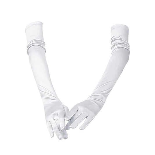 Vintage Elbow Length Evening Gloves