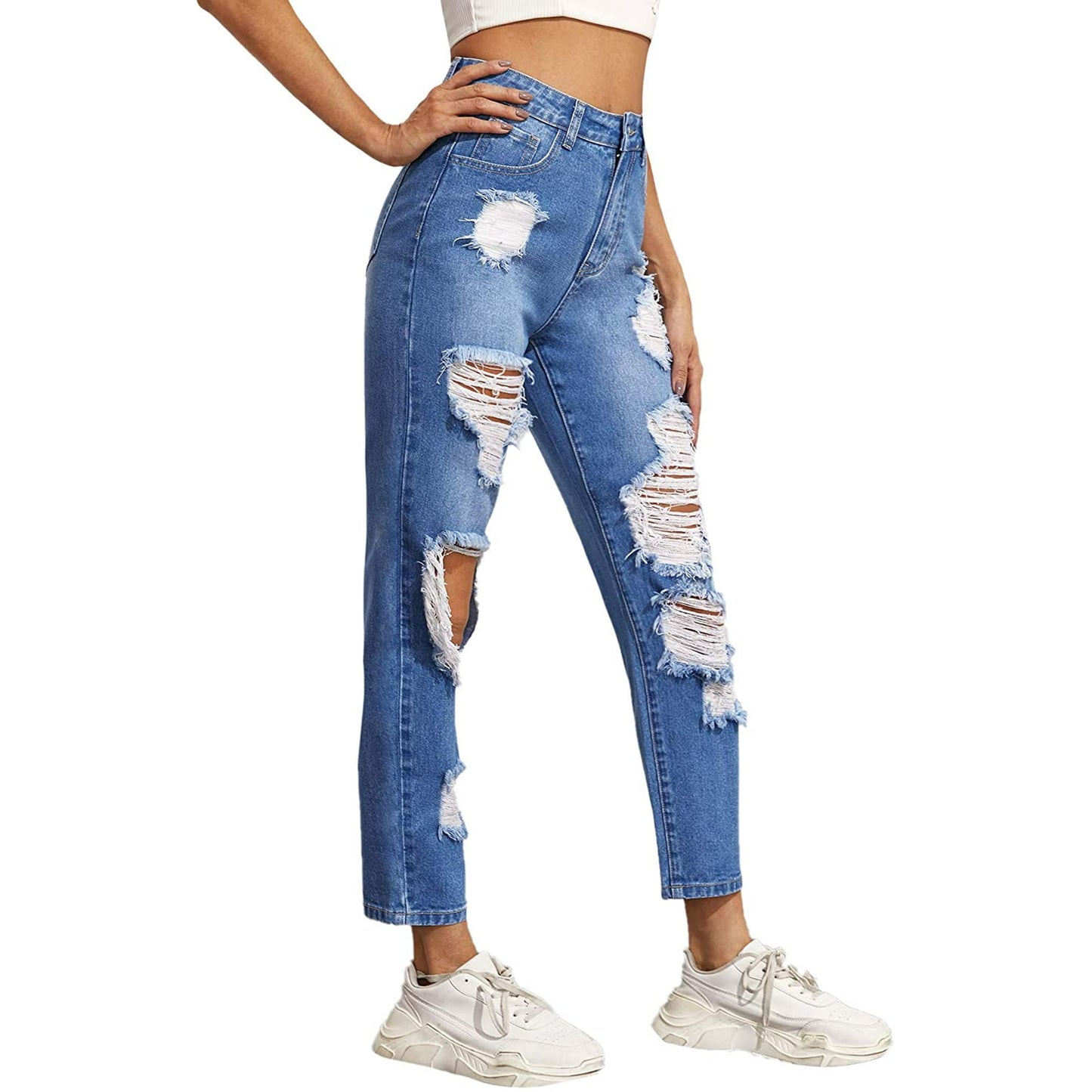 Ladies Boyfriend Jeans
