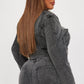 Ladies Washed Grey Denim 2pc Jacket/Jeans