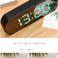 Digital LED Mirror Alarm Clock Bedside Alarm Clock Modern Minimalist Fashion Student Alarm Silent