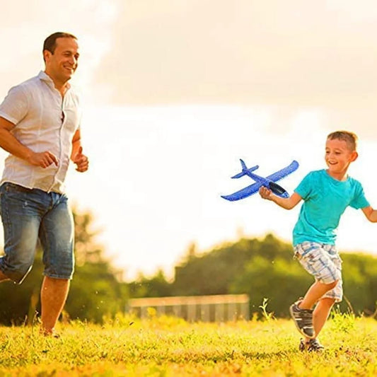 Hand Launch Throwing Glider Aircraft Foam EPP Airplane Plane Model Outdoor Toys