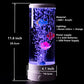 MHome Fish Aquarium Lava Lamp,Multi-Color Jelly Fish Tank Bubbles Lamp