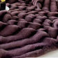 MHome Luxury Faux Fur Throw Blanket | Super Soft Faux Fur Blanket Warm 230x200cm
