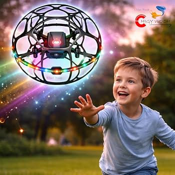 MTech Futuristic LED Soccer Drone Toy