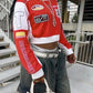 Ladies Motor Biker Cropped Stylish Jacket-Various Colours