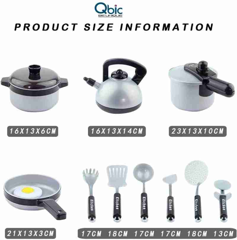 Kids Kitchen Cooking Toy Set