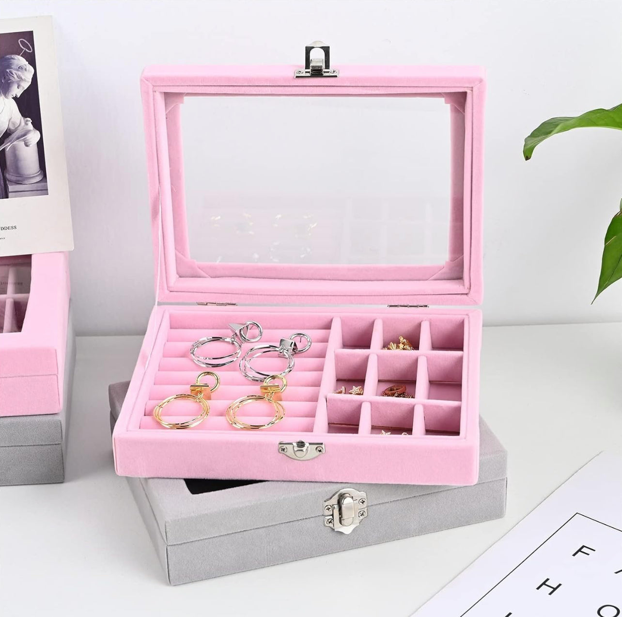 MBEAUTY Velvet Jewelry Organiser
