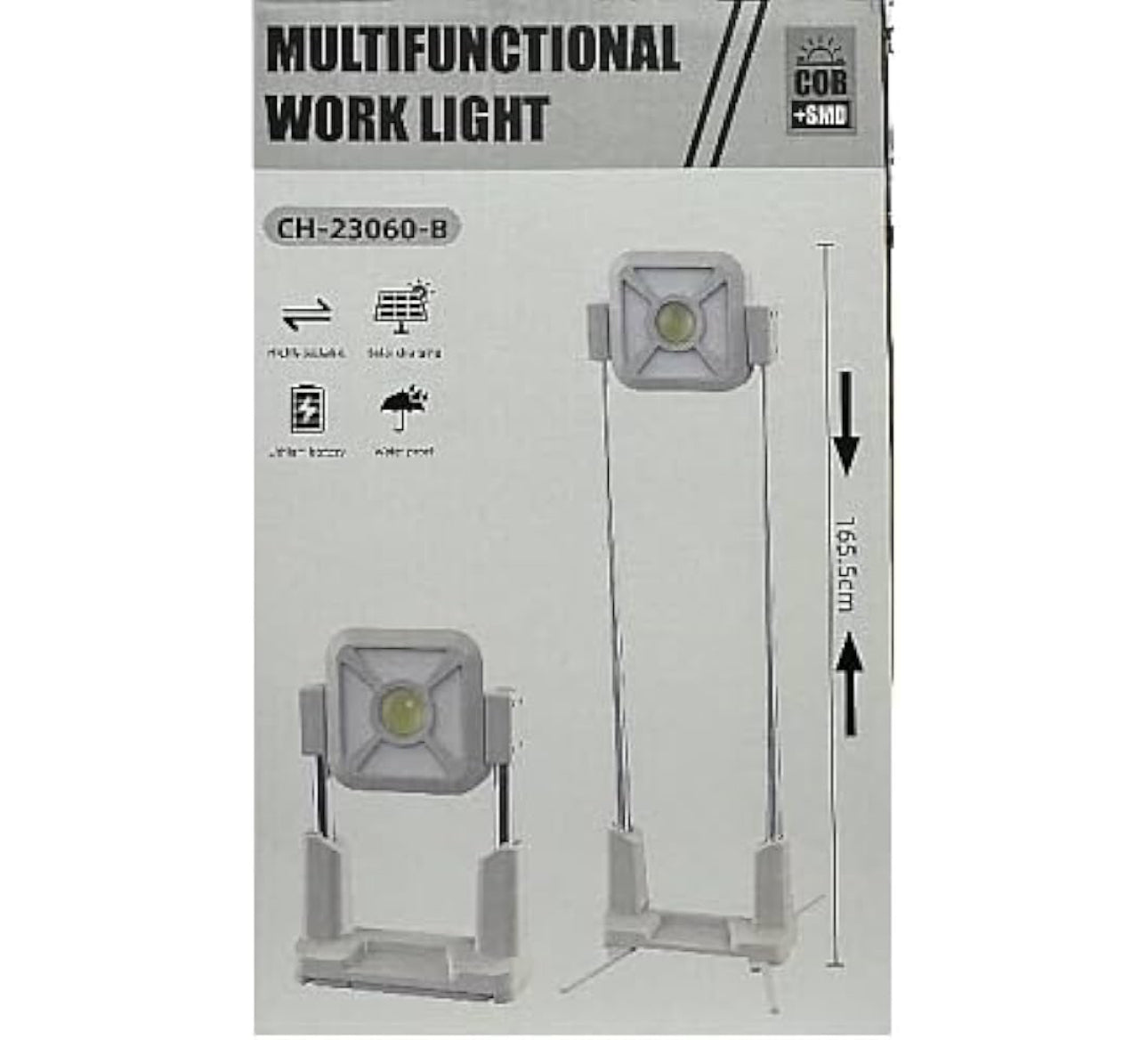 MTech
Multi-Functional Dimmable LED Solar Powered Telescopic Light USB