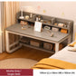MFURN Simple Bookshelf Computer Desk, Desktop Table, Study Table, Student Home Study Table, Simple Office Desk, Writing Table, Workbench-Various Options