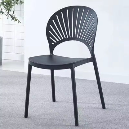 MFurn Nordic Plastic Chair Dining, Home Or Cafe - Various Colours