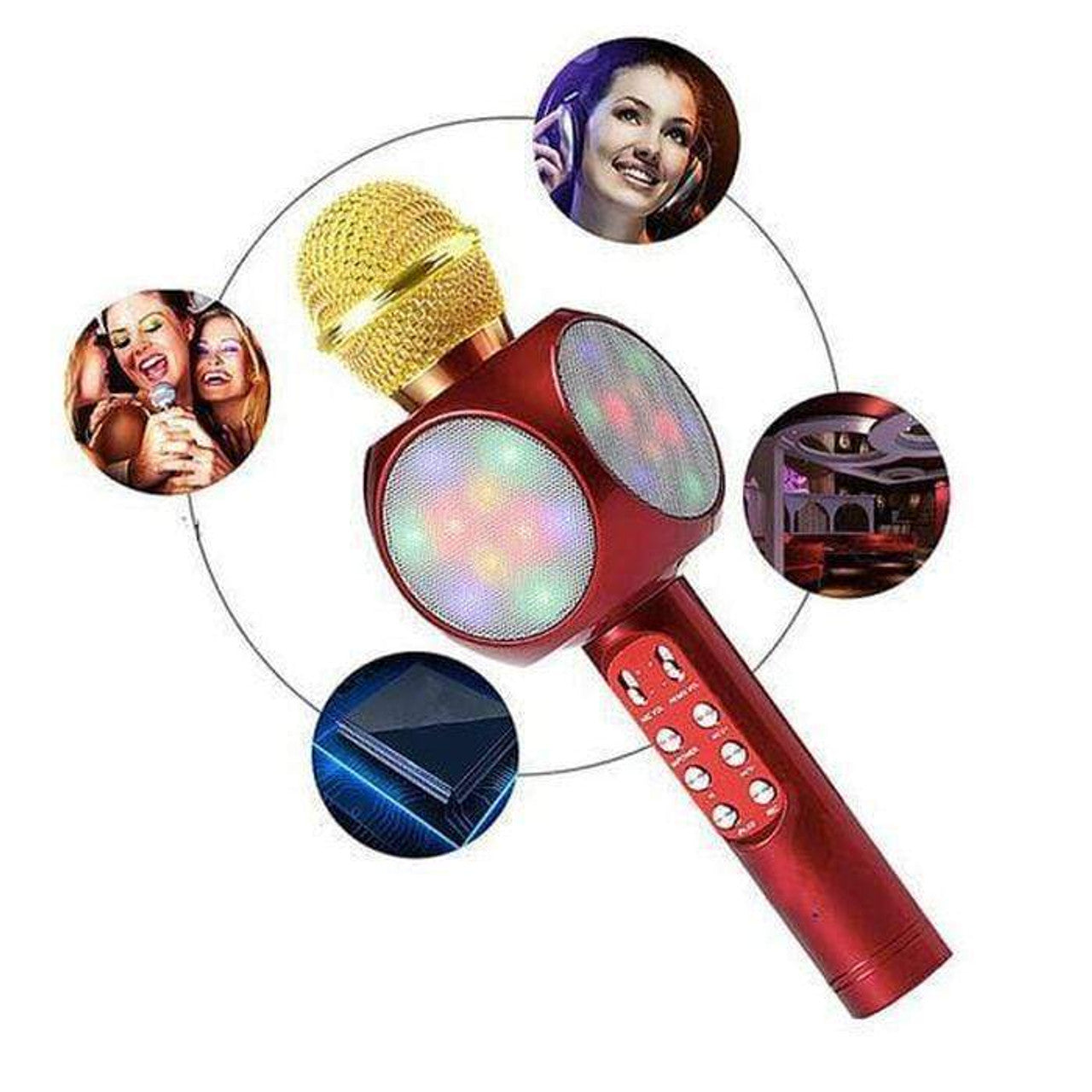 Karaoke Multifunctional Mic - Various Colours