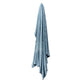 Flannel Luxury Ribbed Fleece Throw Blanket – 180 x 200cm Super Soft Faux Fur Micro-Mink Reversible, Warm & Cozy