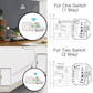 Moes Smart Switch Module 4 Gang