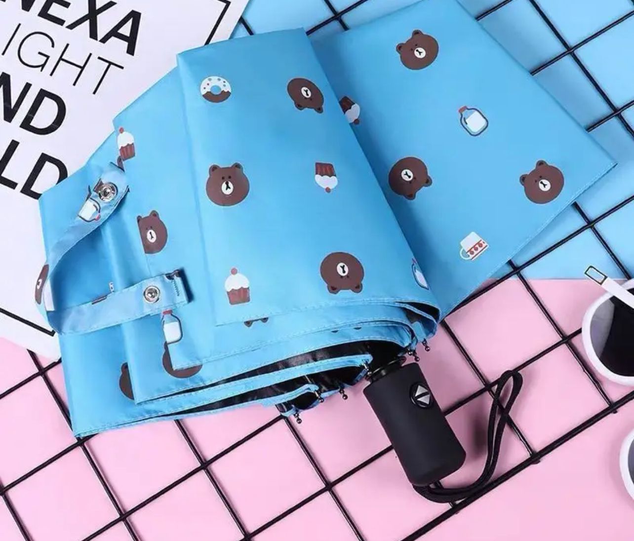 Trendy Printed Waterproof  Umbrella