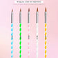 5pcs Set Nail Nail Art Dotting Tool Nail Art Supplies Nail Gel Manicure Care Tool Nail Painting Brush Kit Nail Brush Carved