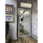 Crushed Diamond Large Rectangular Glass Mirror 2x1M Various Options