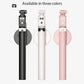 MTech Extendable Selfie Stick with Tik Tok Rechargeable Wireless Remote ,Tripod Stand and Double lamp