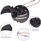 Mini Portable Folding  Coin Shaped Knife