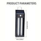 MTech Solar Powered Sensor Double Wall Light With Hanging Hook 1200mah Battery 18W 2pc