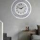 Crystal Mirrored Alarm Clock for Living Room Décor