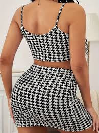 Ladies Sexy 2pc Skirt/Top