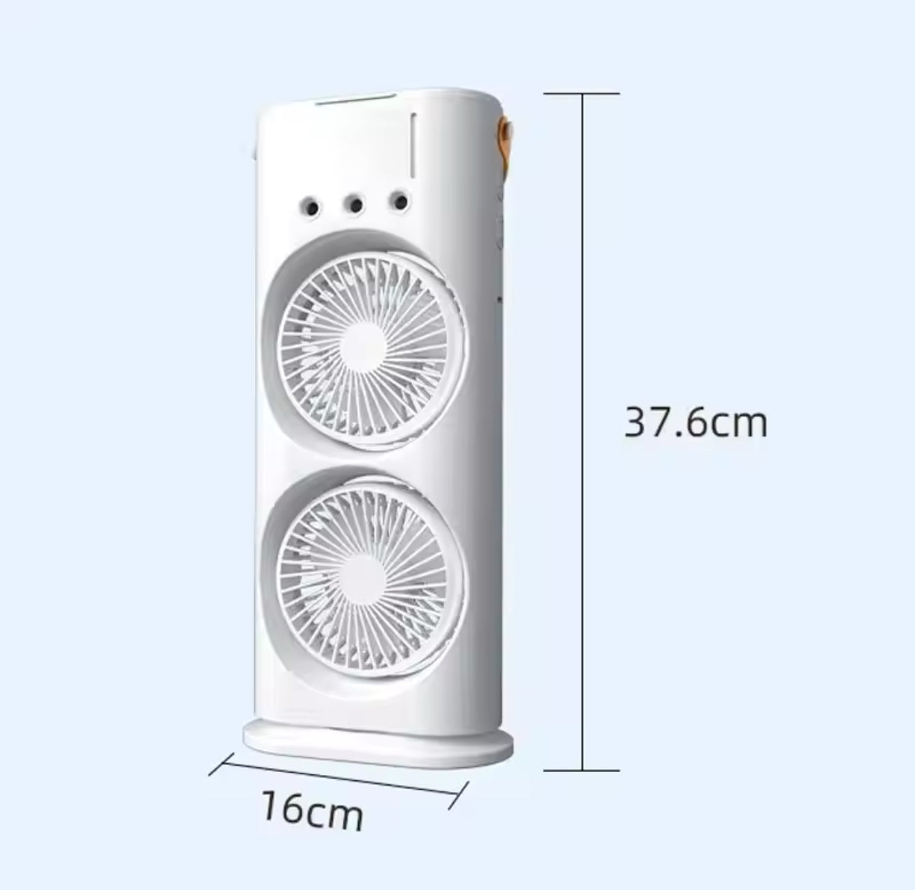 Double-Ended Spray Fan USB Rechargeable 2000mAh