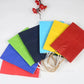 Kraft Paper Bag with Handles Solid Color Gift Packing Bags for Store Clothes Wedding Christmas Supplies Handbags Kit - 12pc