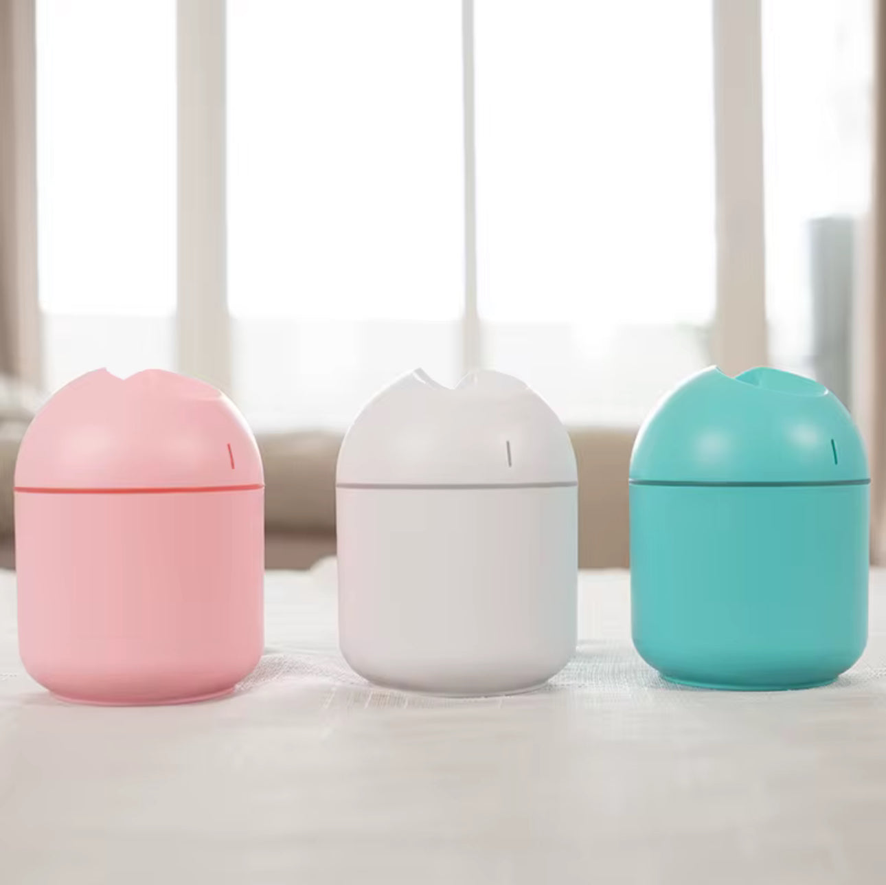 MTech
Compact Portable Desktop Air Humidifier - Color-Changing Atmosphere Lights - Various Options