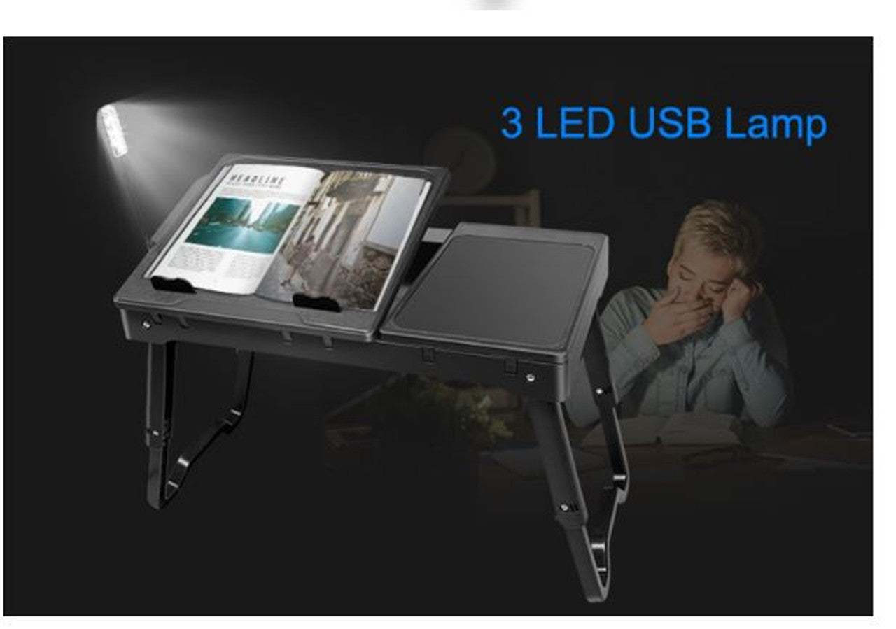 Laptop Table with 4 Port USB Hub – Megamall Online Store