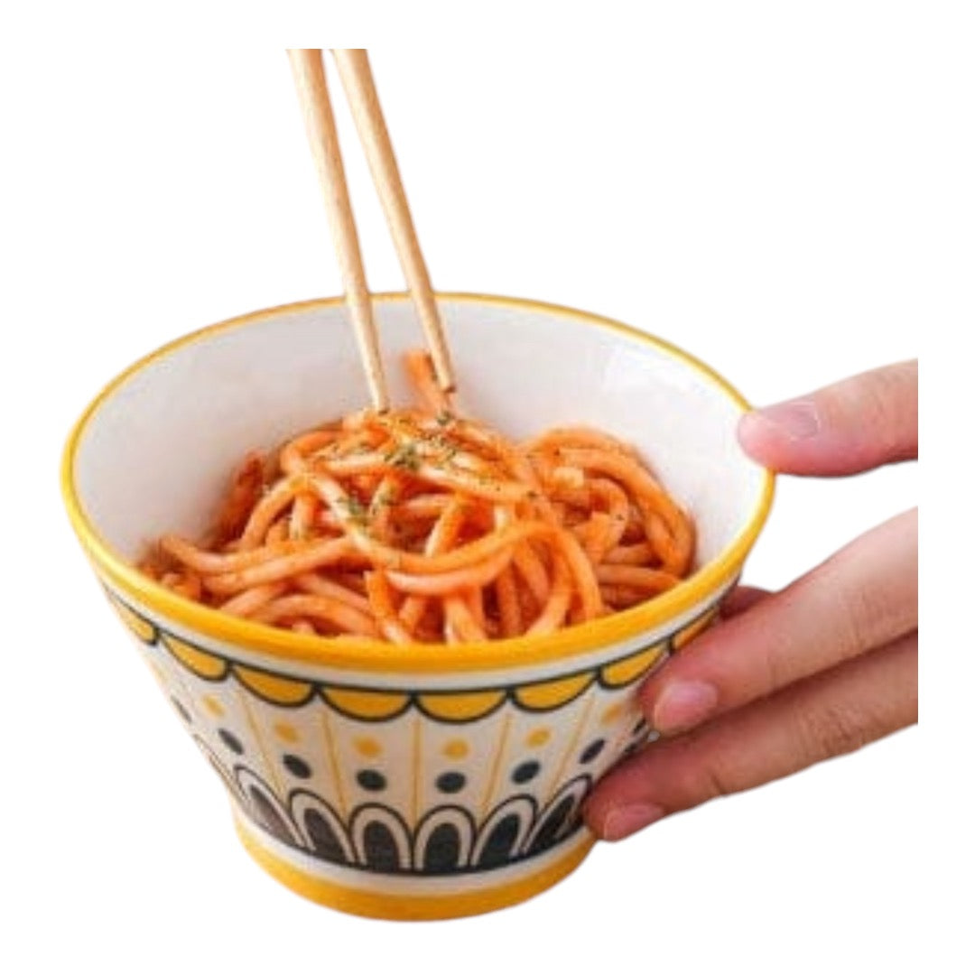 Ceramic Rice Bowl Set 4pc