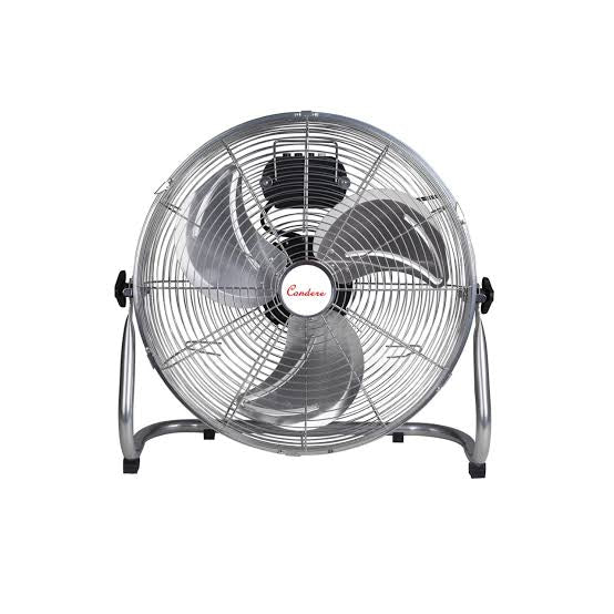 Condere
18" Metal Floor Fan – Standing Oscillating Pedestal Fan for Bedroom & Home FS40-F18