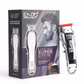 ENZO Professional Recharge Trimmer Cordless Super Motor Hair Clipper Kit