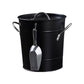 MHome Retro Ice Bucket With Scoop & Lid -Various Colours