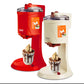 Automatic Frozen Fruit Ice Cream Machine Maker for Home Use DIY 1L Fruit Dessert Machine Milkshake Machine Electric Ice Cream Maker for Making Healthy Soft Serve Sherbet,Cone