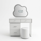 MFURN Modern Dressing Table With LED Mirror