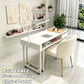 MFURN Modern Luxurious Single-Seater Manicure Table with Built-In Storage,Extractor Fan & Chair
