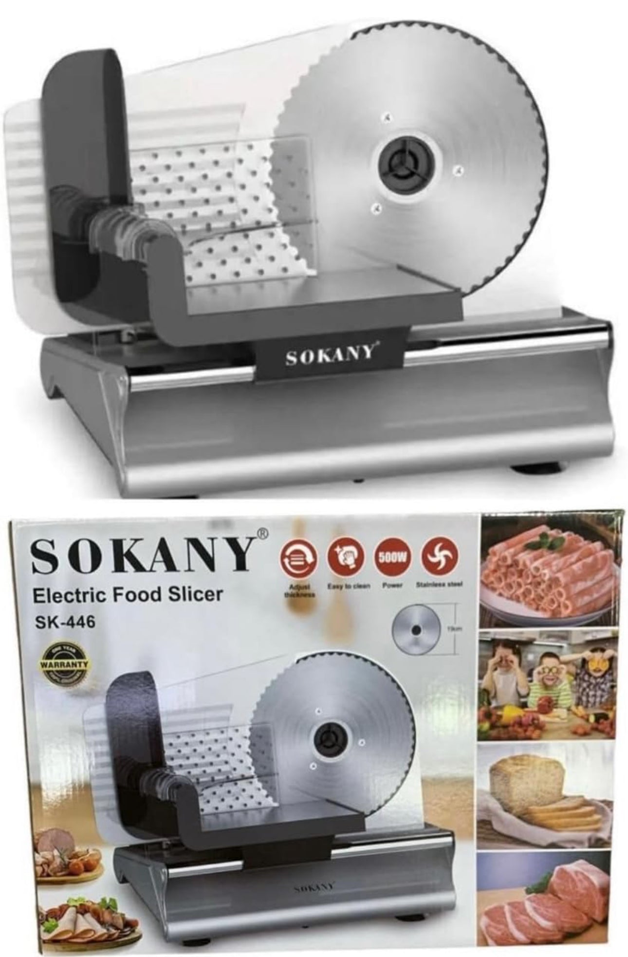 SOKANY Modern Food Slicer