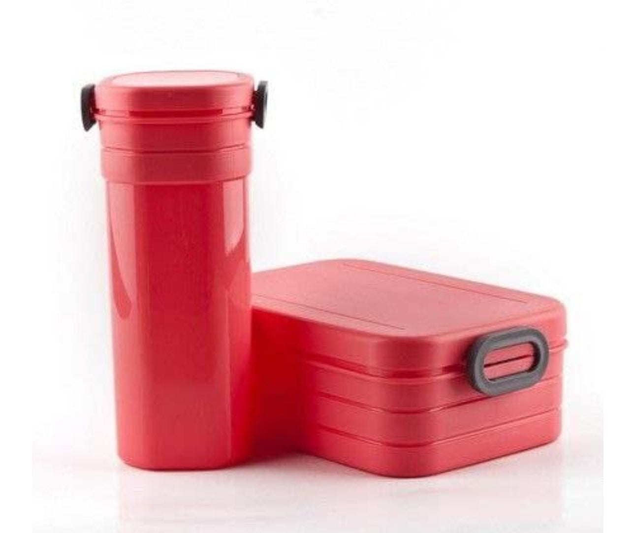 Kids Back To School 2 Compartment Lunch Box With Water Bottle