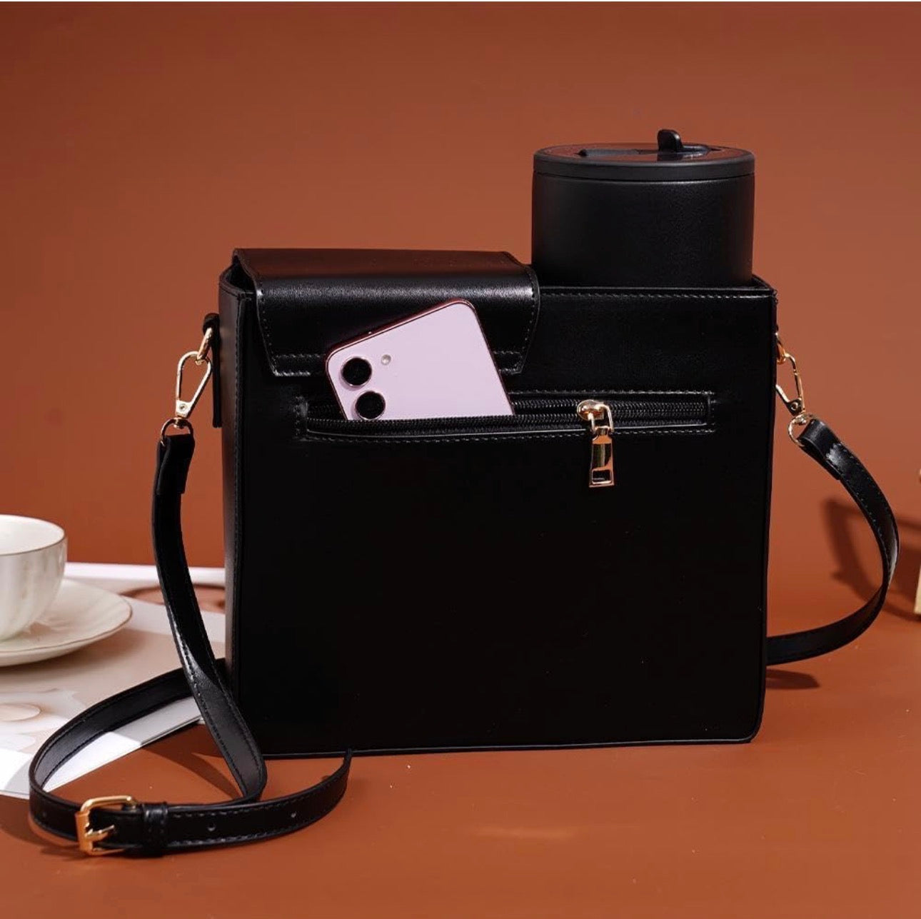 Crossbody Bag Including Generic Stanley Travel Mug