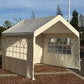 MHome Outdoor Gazebo 3x3M Foldable With Walls White