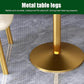 MFurn Modern Round Dining Table & Chair Set 3pc