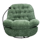 MHome Swivel Rocker Recliner Chair with Adjustable Backrest Footrest
