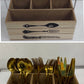 Wooden Cutlery Box