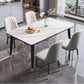 MFurn Trendy Marble Sintered Top Dining Table & Chair 5pc Set