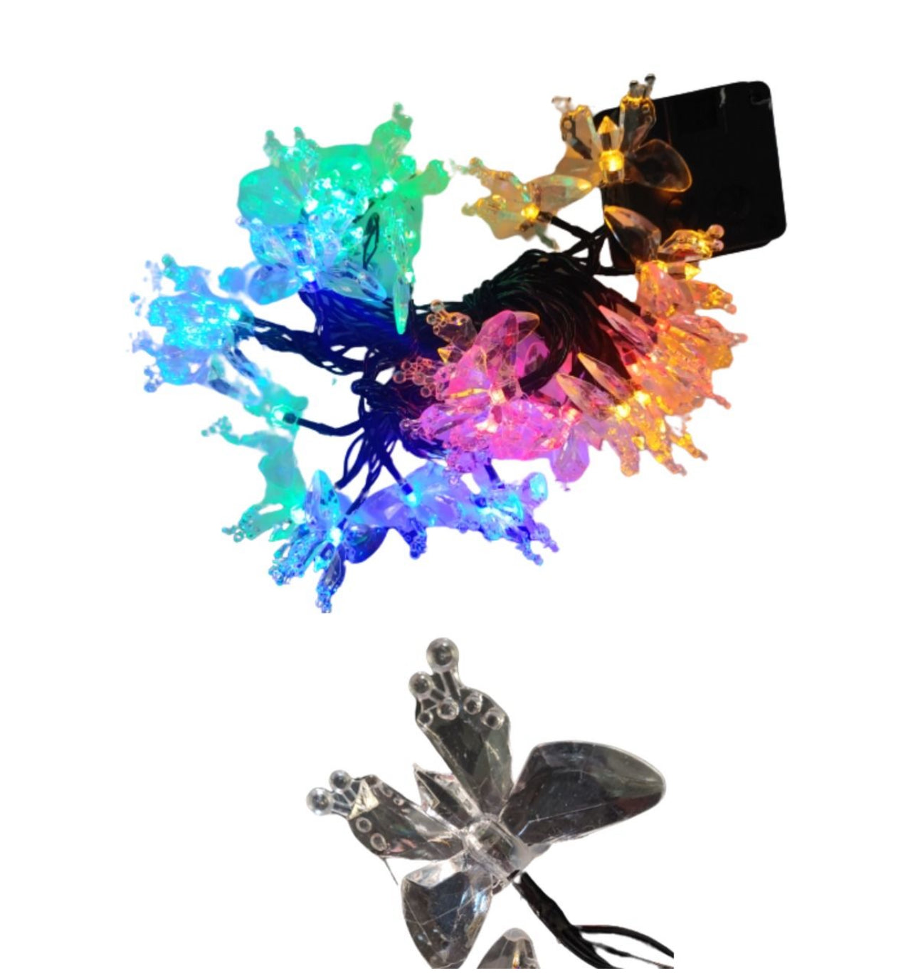 Christmas Solar Butterfly Lights 30 Bulbs - 6M